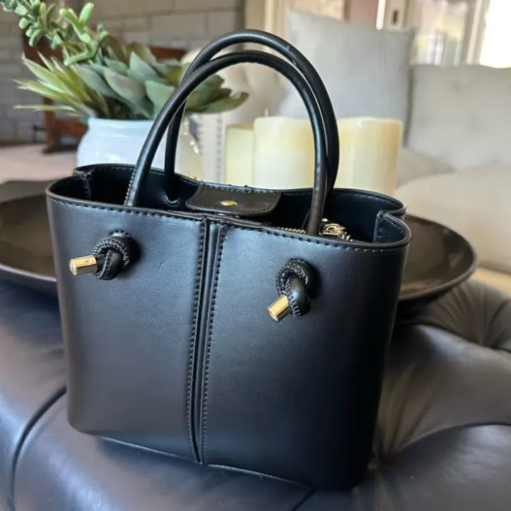 Luxe midi tote bag