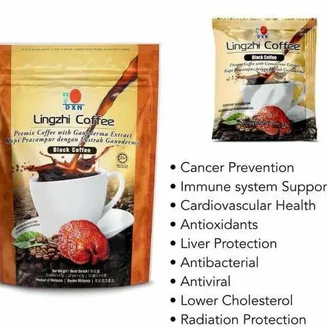 DXN Lingzhi Black Coffee – 20Pcs