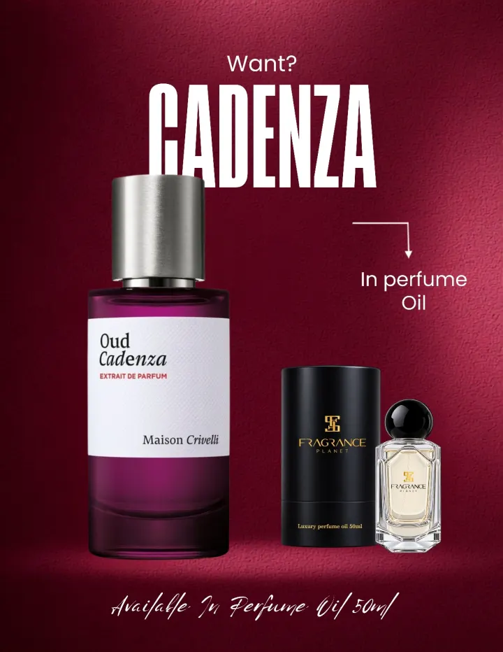 MAISON CRIVELLI OUD CADENZA PERFUME OIL 50ML