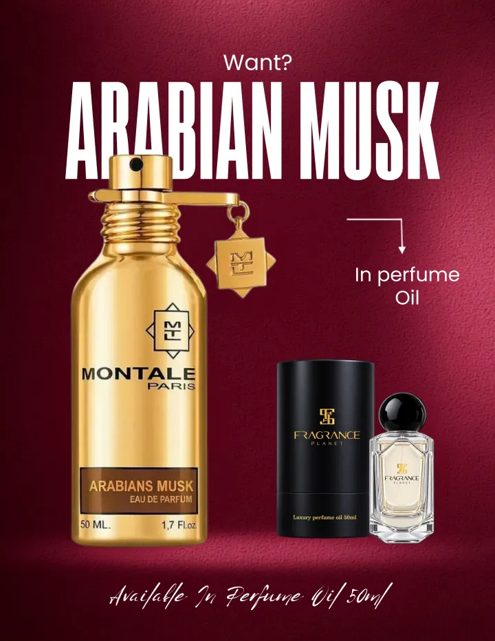 MONTALE ARABIAN MUSK PERFUME OIL 50ML