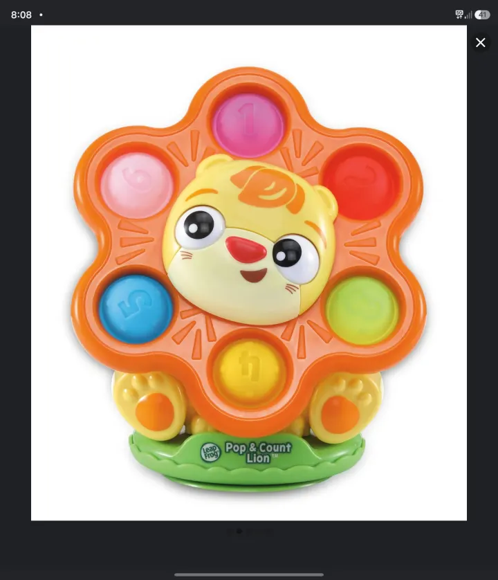 Leapfrog pop & count lion