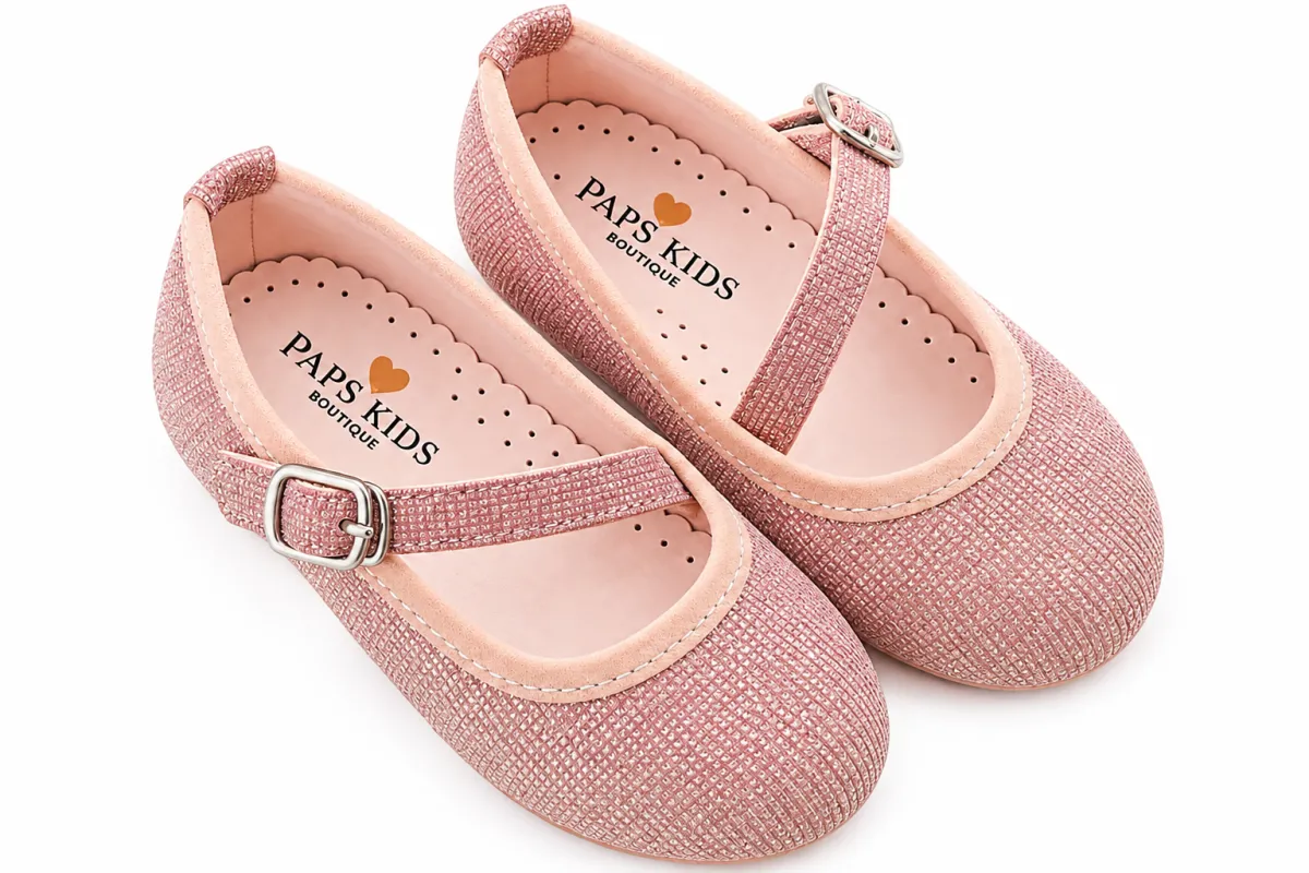 Papkids pink balley shoe 32-37