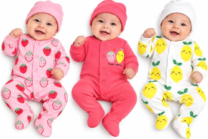 Goerge Berry sleepsult 3pcs girls
