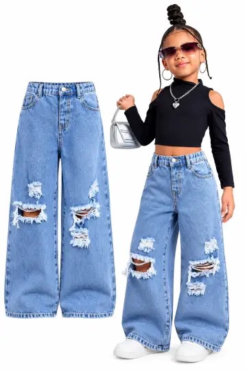 Distressed G jeans