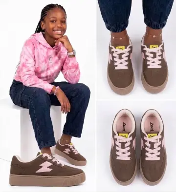 Justice Girl Platform Court Sneakers