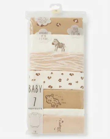 George Animal print bodysuits 7in1