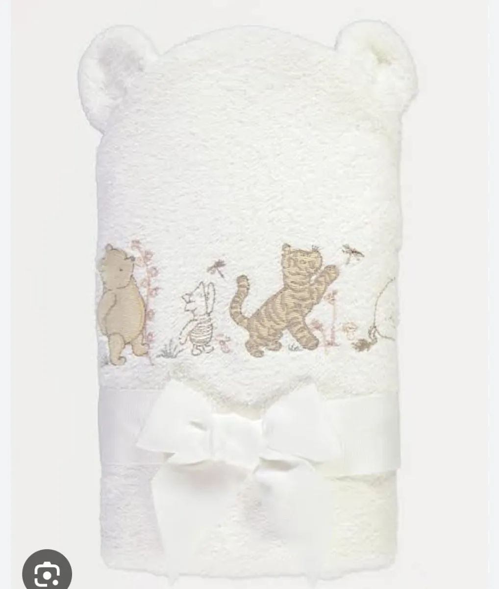 G Baby towel offwhite