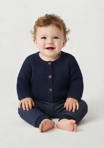 Baby Blue Cardigan