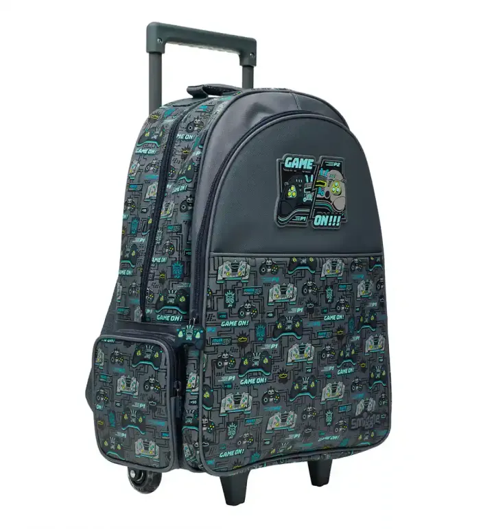 Smiggle stroller grey backpack