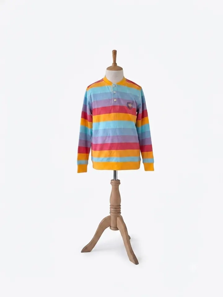 Wanex B red/blue stripe lonsleeve
