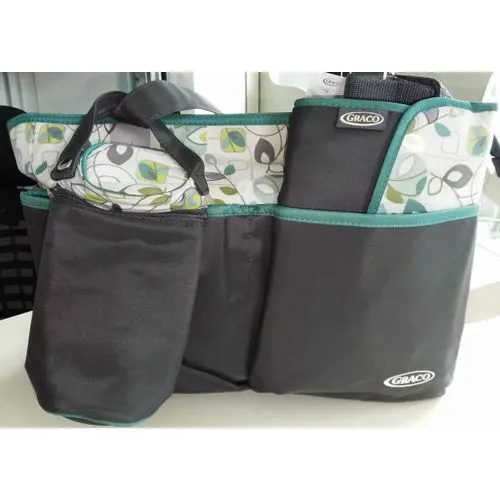 graco diaper bag blue color