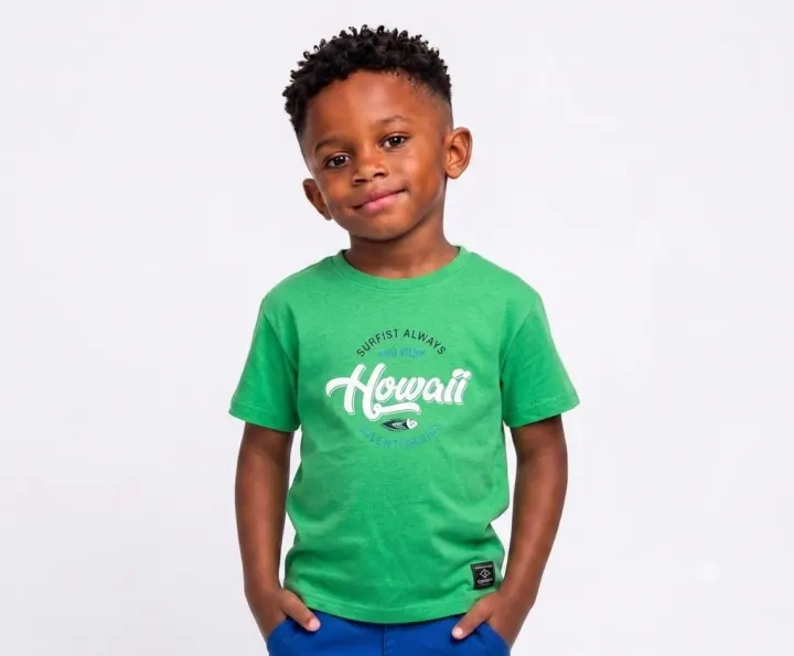 Wanex Tshirt green B2-7yrs