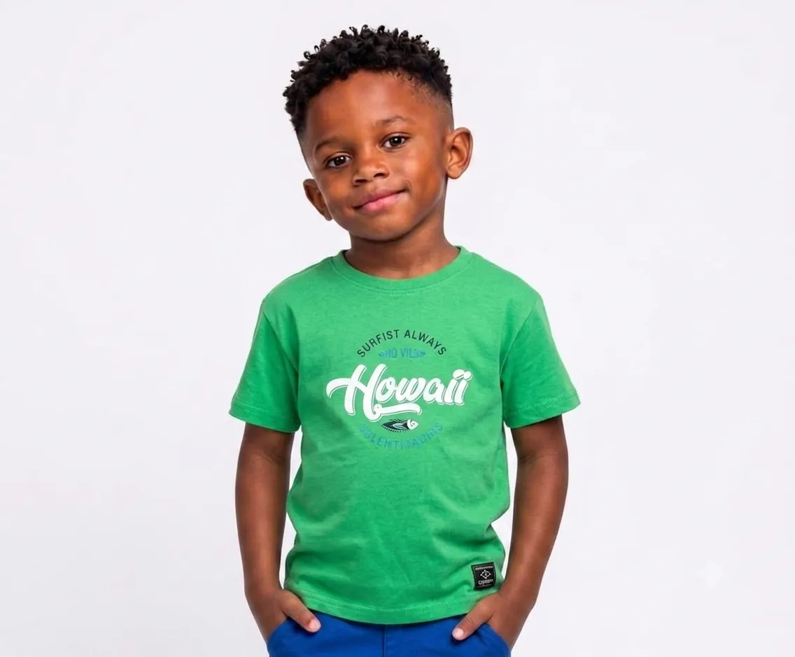 Wanex Tshirt green B2-7yrs