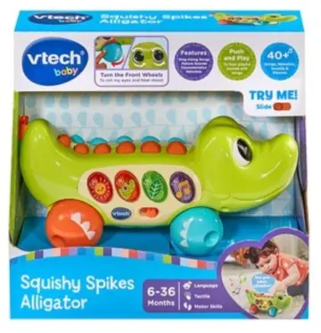 Vtech Baby Squishy Spikes Alligator