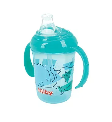 Nuby decorative gripn sip cup 4mos