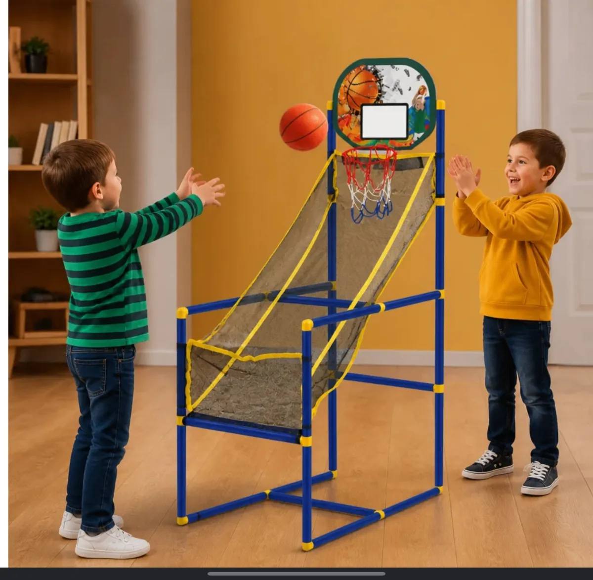 My indoor basketball