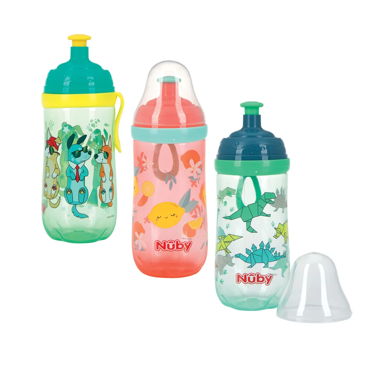 Nuby 18mos popup bttle