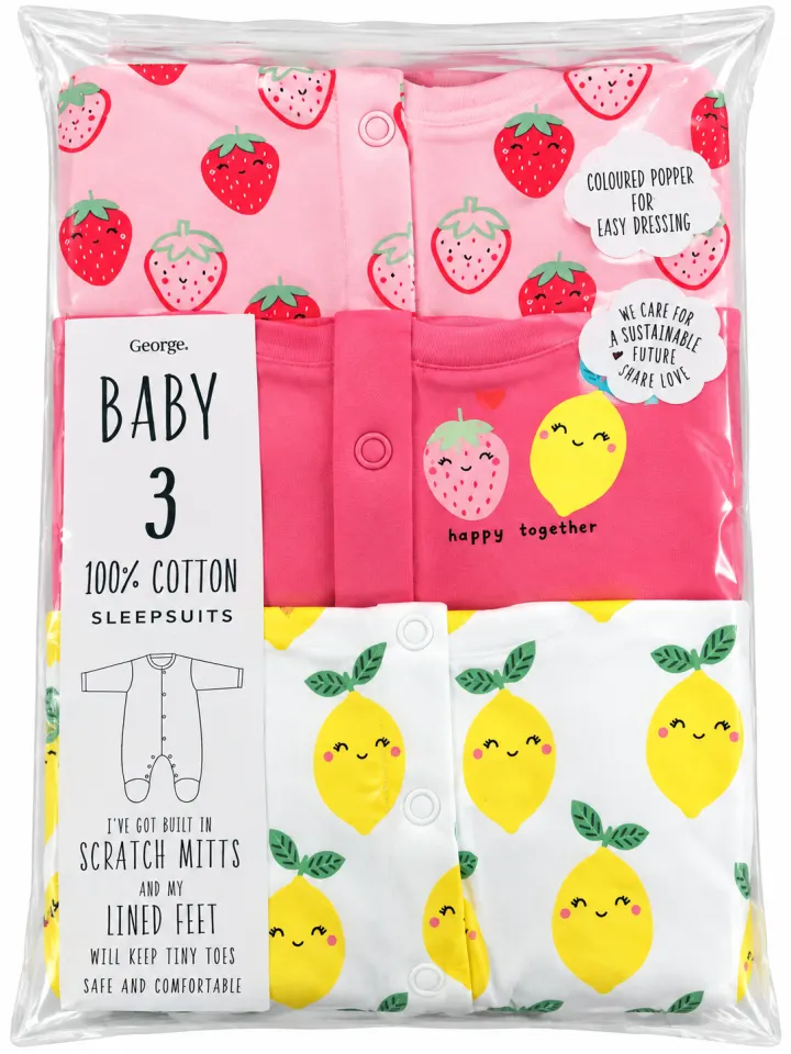 Goerge Berry sleepsult 3pcs girls