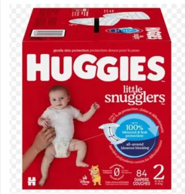 Huggies Little Snugglers Size 2 ,84 Pieces