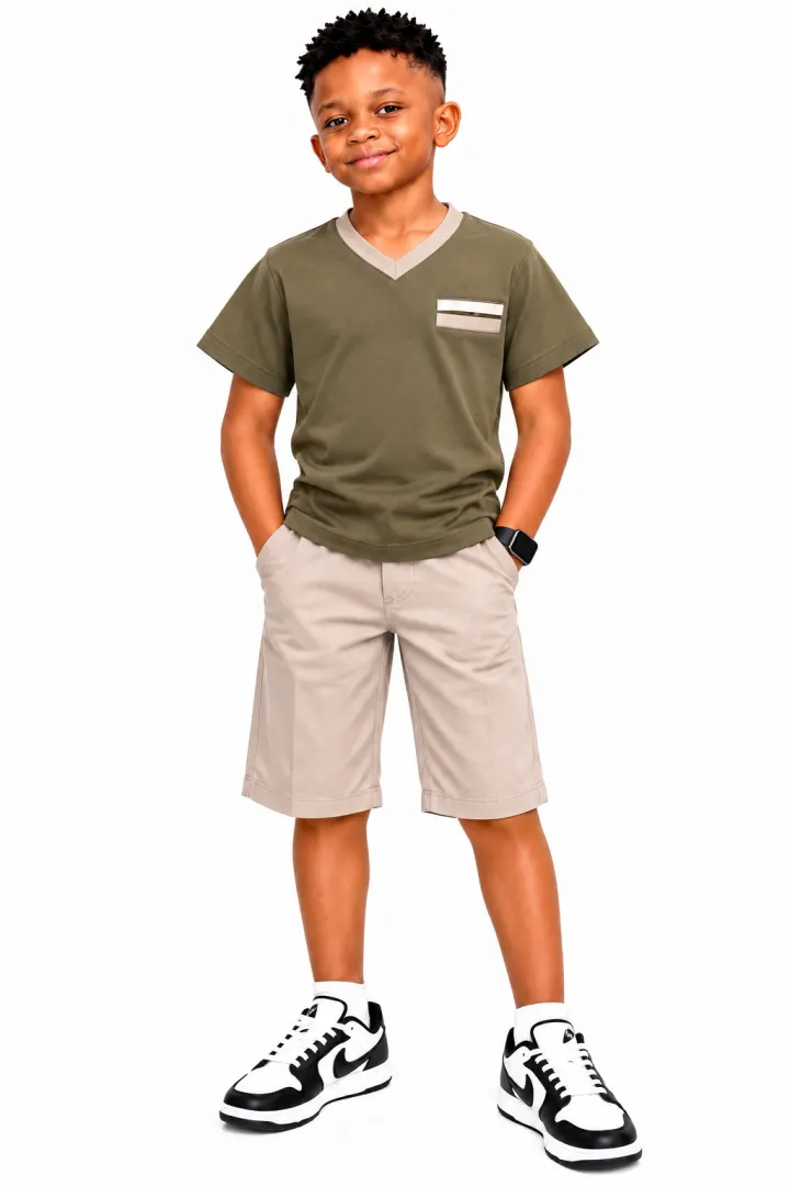 Incity boys grey top