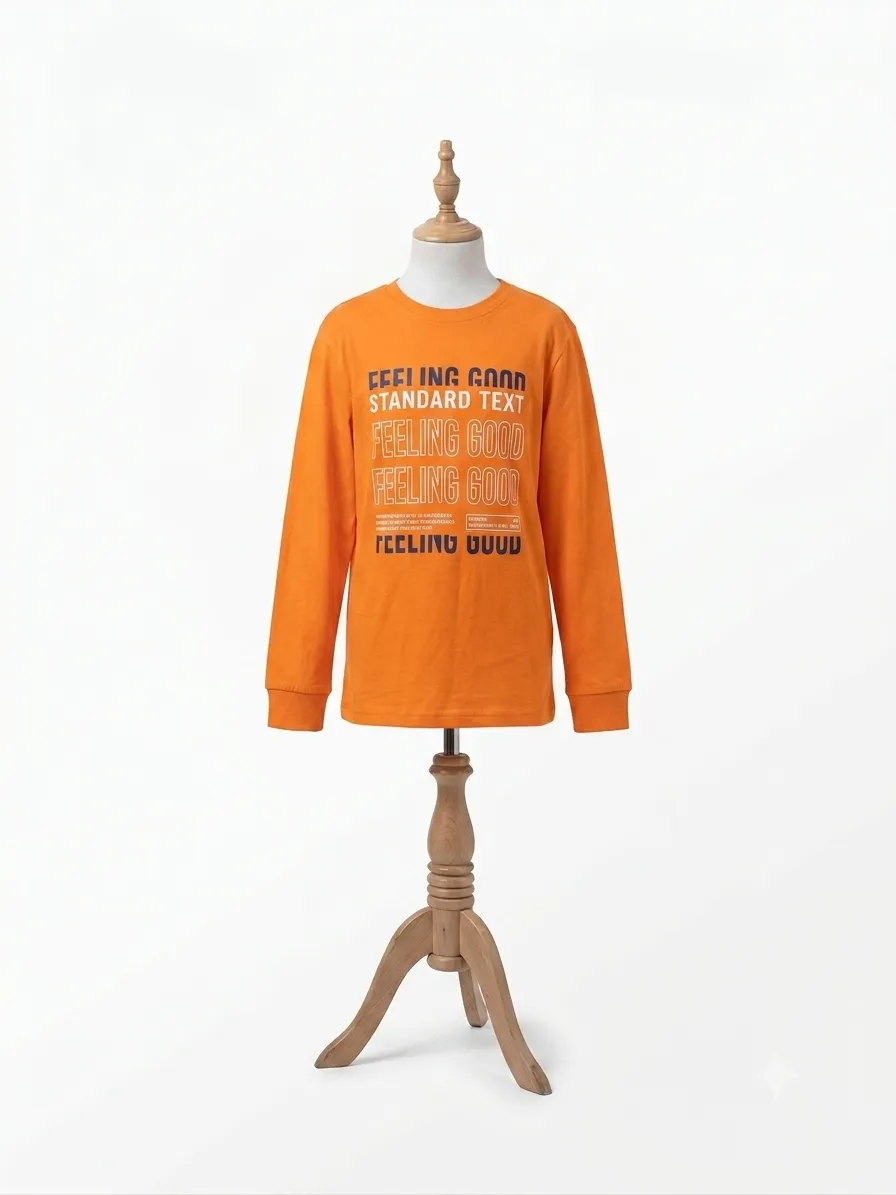Wanex Orange Longsleeve shirt