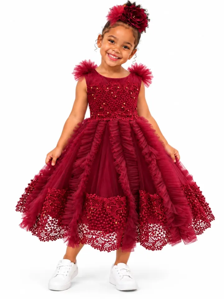 MISS LUCIA BUR DRESS WITH BOW