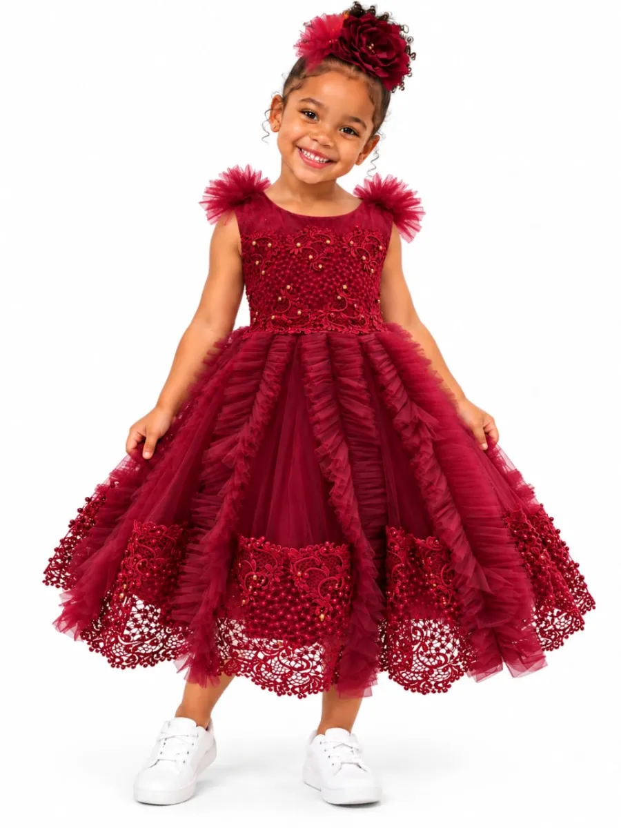 MISS LUCIA BUR DRESS WITH BOW