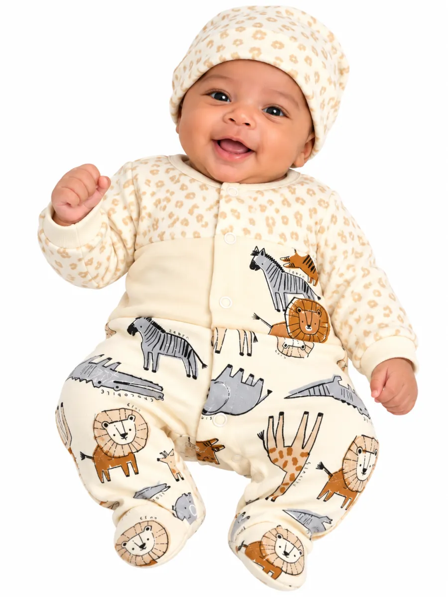 George sleepsuit neutral