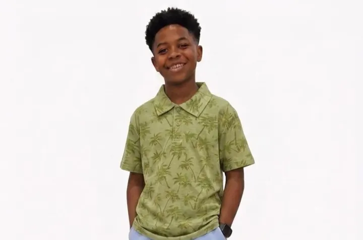 Wanex blackTshirt B8-13yrs