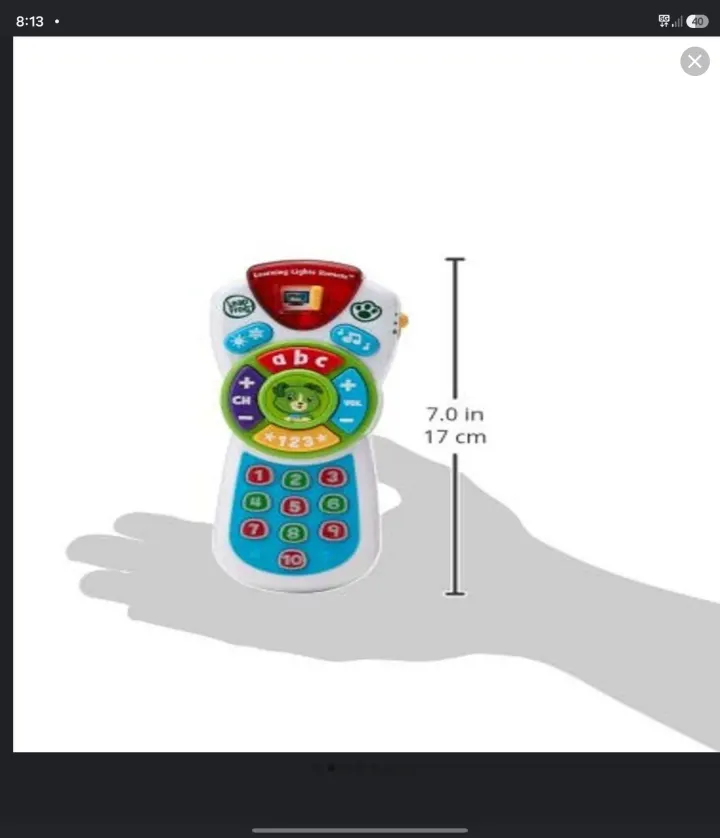Leapfrog scouts learning light remote