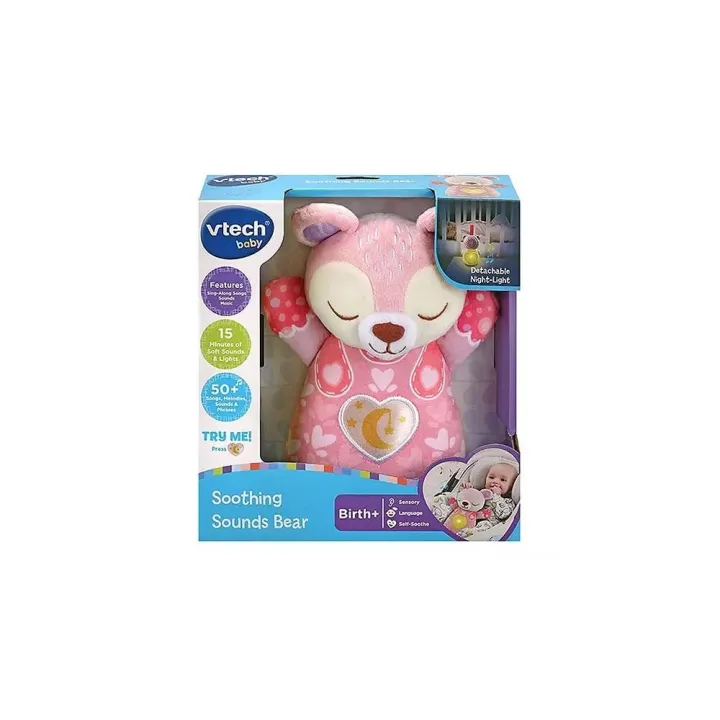 Vtech soothing sound bear pink