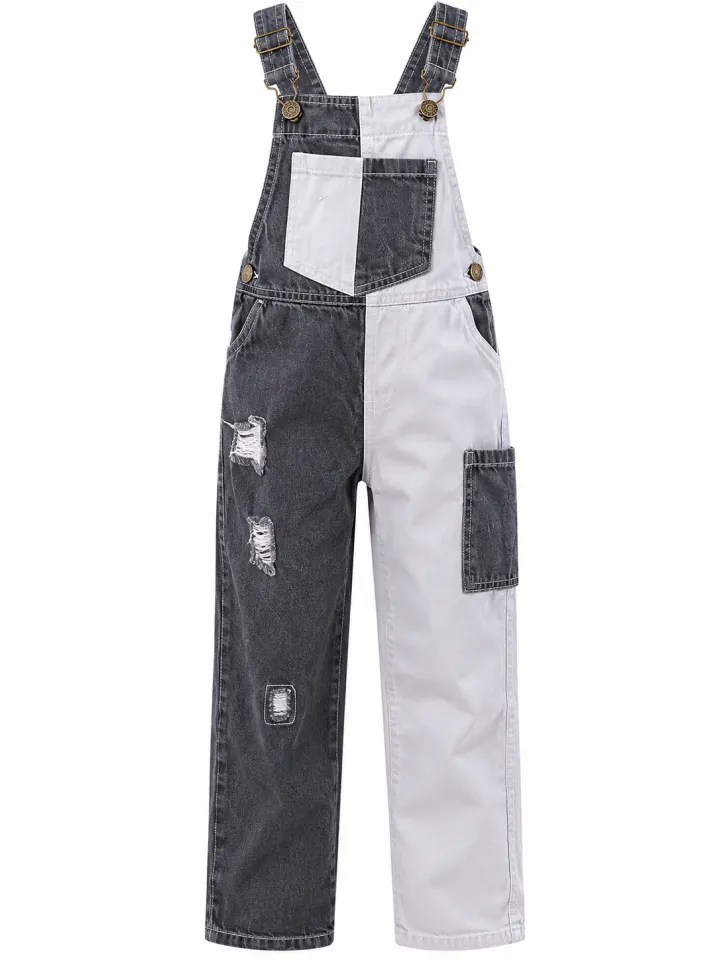 Escaleol jumpsuit white/grey5-9yrs