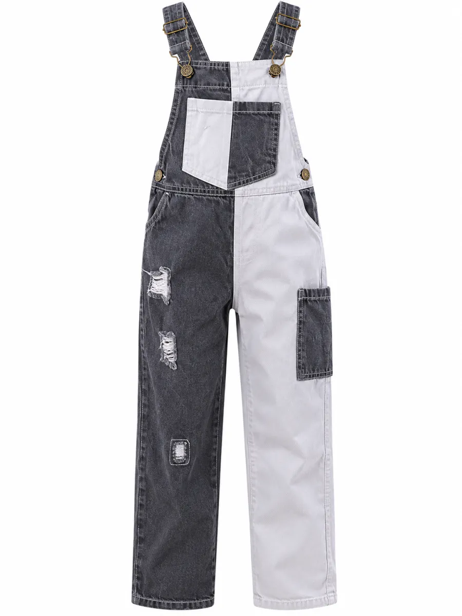 Escaleol jumpsuit white/grey5-9yrs