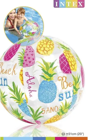 Intex pool ball
