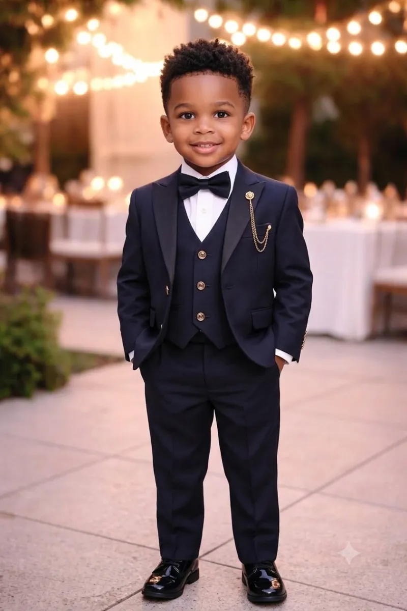 Messy Blacksuit 3-6yrs