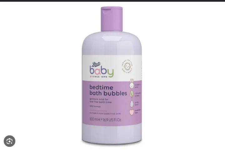 Boots bedtime bath bubbles