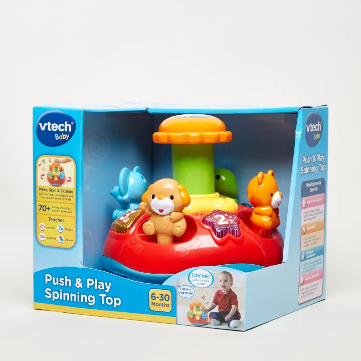 Vtech push & play spinning top