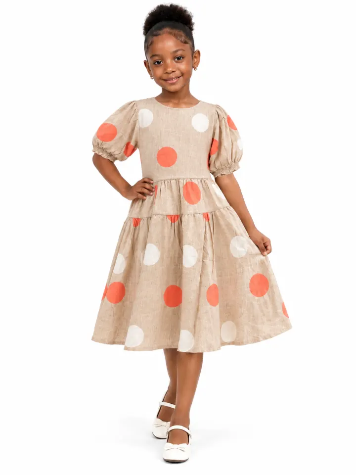 ESCALOEL BRWON DRES