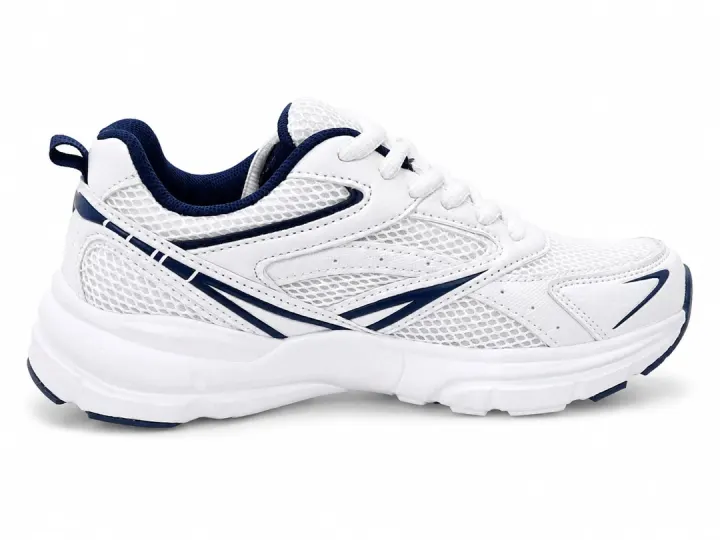Chunky white trainers