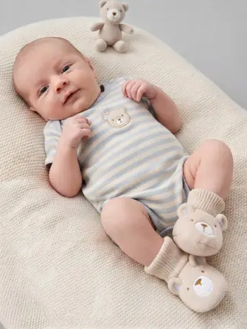 George Baby Booties