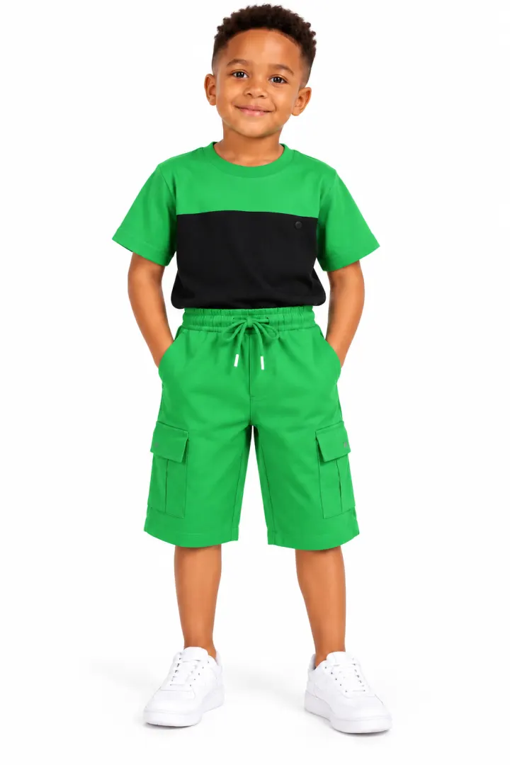Incity boys 2pcs green set