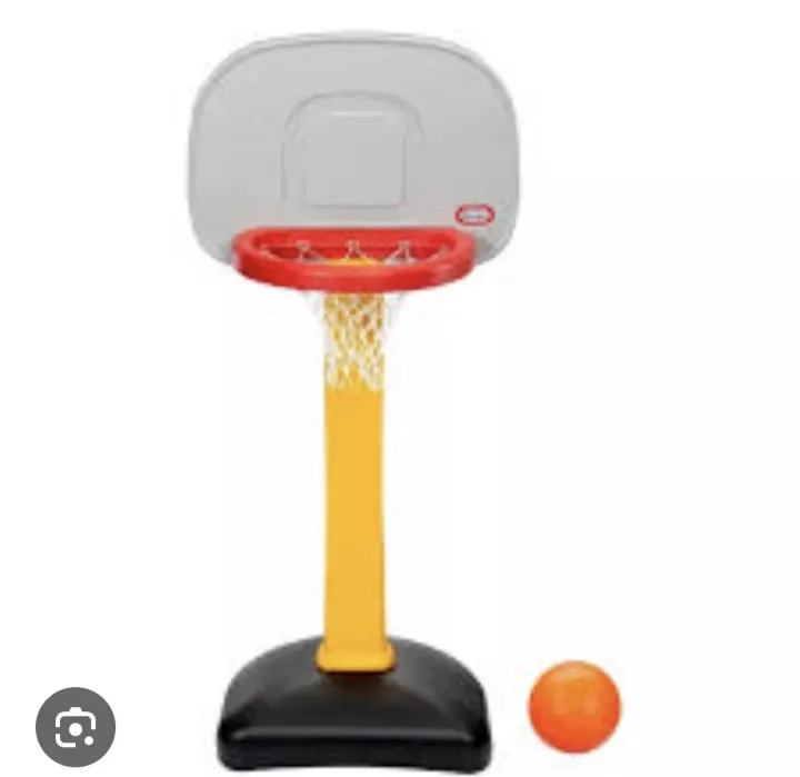 little tikes basketball set