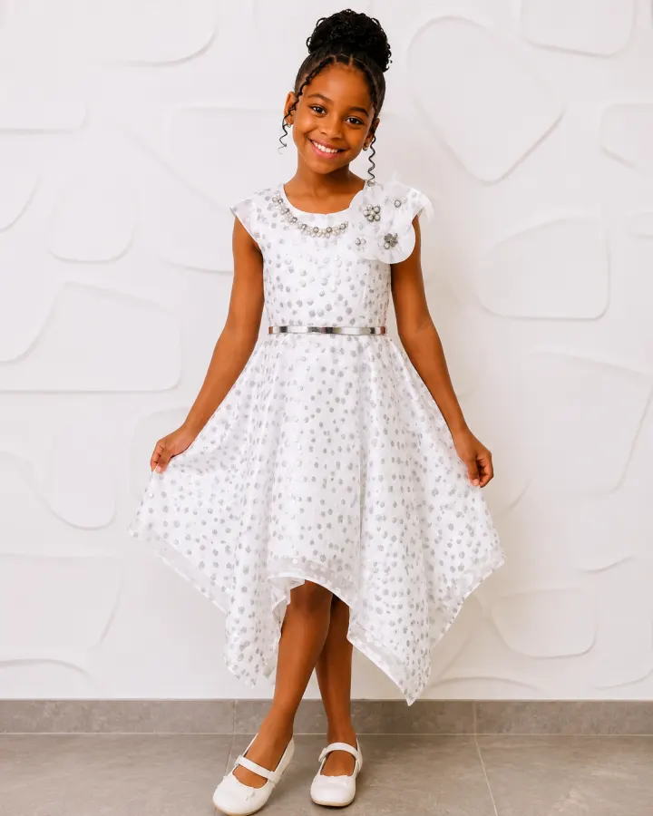 Beggi white pokerdote dress