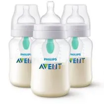 Avent colic bottle with freeair vent