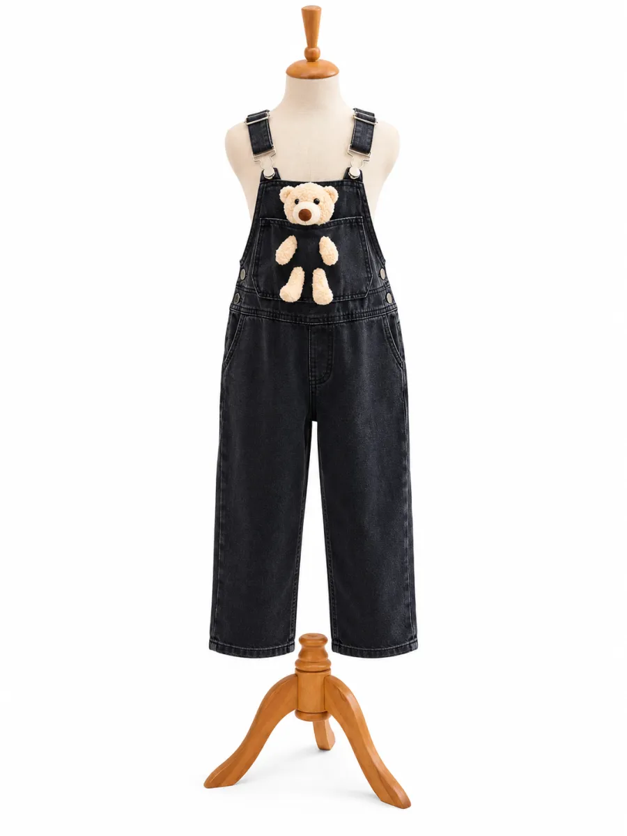 Jacklions girls jumpsult black