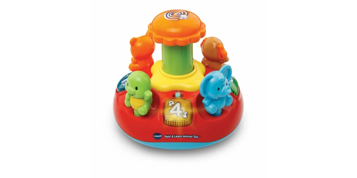 Vtech push & play spinning top