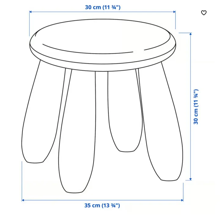 Mammut stool ikea