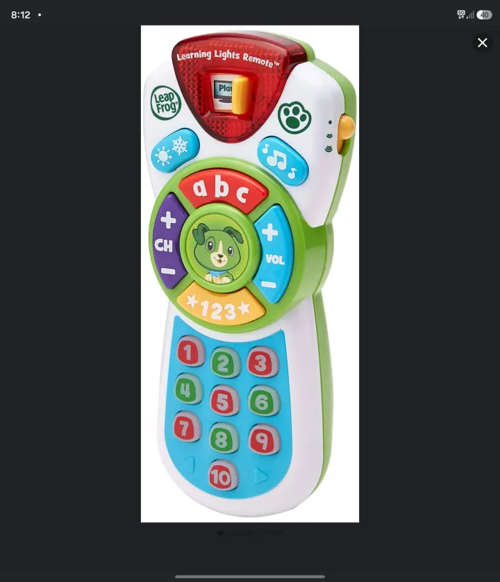 Leapfrog scouts learning light remote