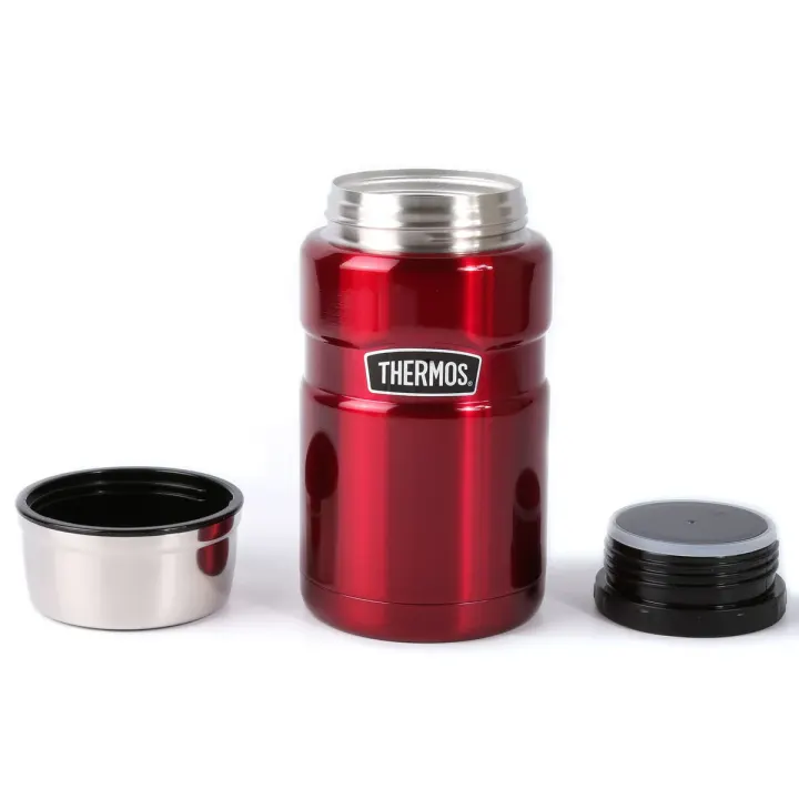Thermos 710ml Stainless King Food Flask(red)