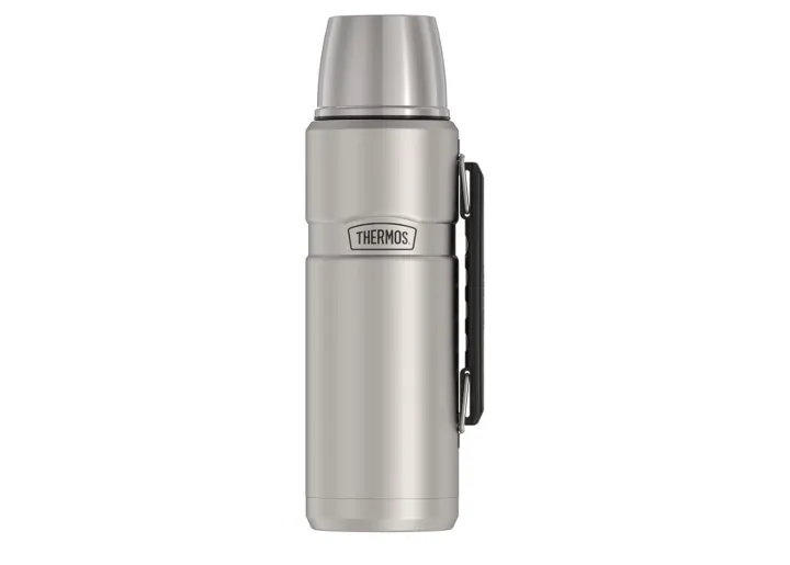 Thermos 1.2L vacuum insulated water flask(Silver)